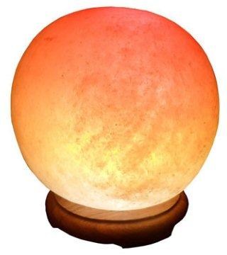 Лампа "Шар" из гималайской соли