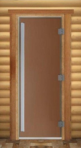 Дверь DoorWood Престиж 70х190 ольха, бронза матовая