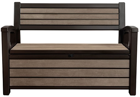 Скамья - сундук Hudson storage bench коричневый